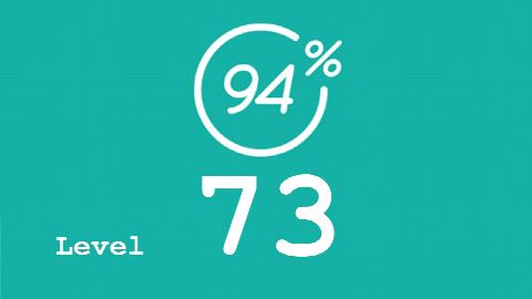 94 Prozent (94%) - Level 73 - Gut bezahlte Jobs - Lösung