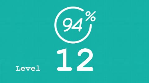 94 Prozent (94%) - Level 12 - Sachen in einer Tube - Lösung