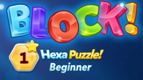 BLOCK! Hexa Puzzle! Beginner Level 1 (Rotate) - Lösung Solution Walkthrough
