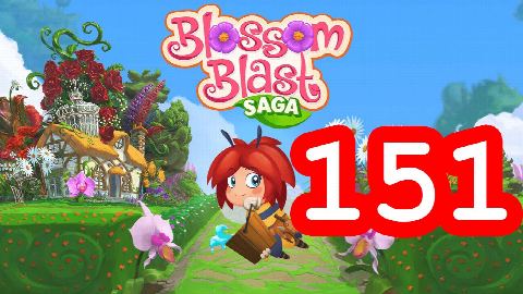 Blossom Blast Saga Level 151 – answer video