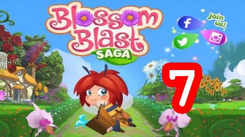 Blossom Blast Saga Level 7 – answer video