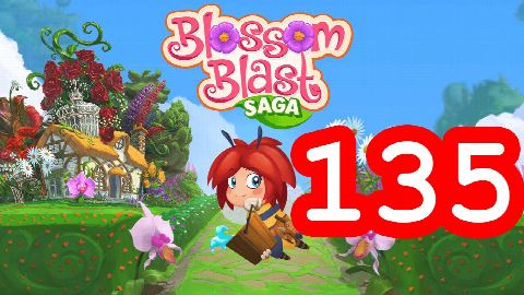 Blossom Blast Saga Level 135 – answer video