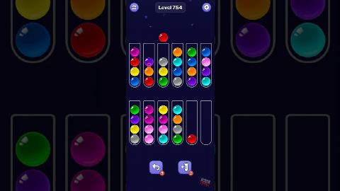 Ball Sort Puzzle – Level 751–760 gelöst